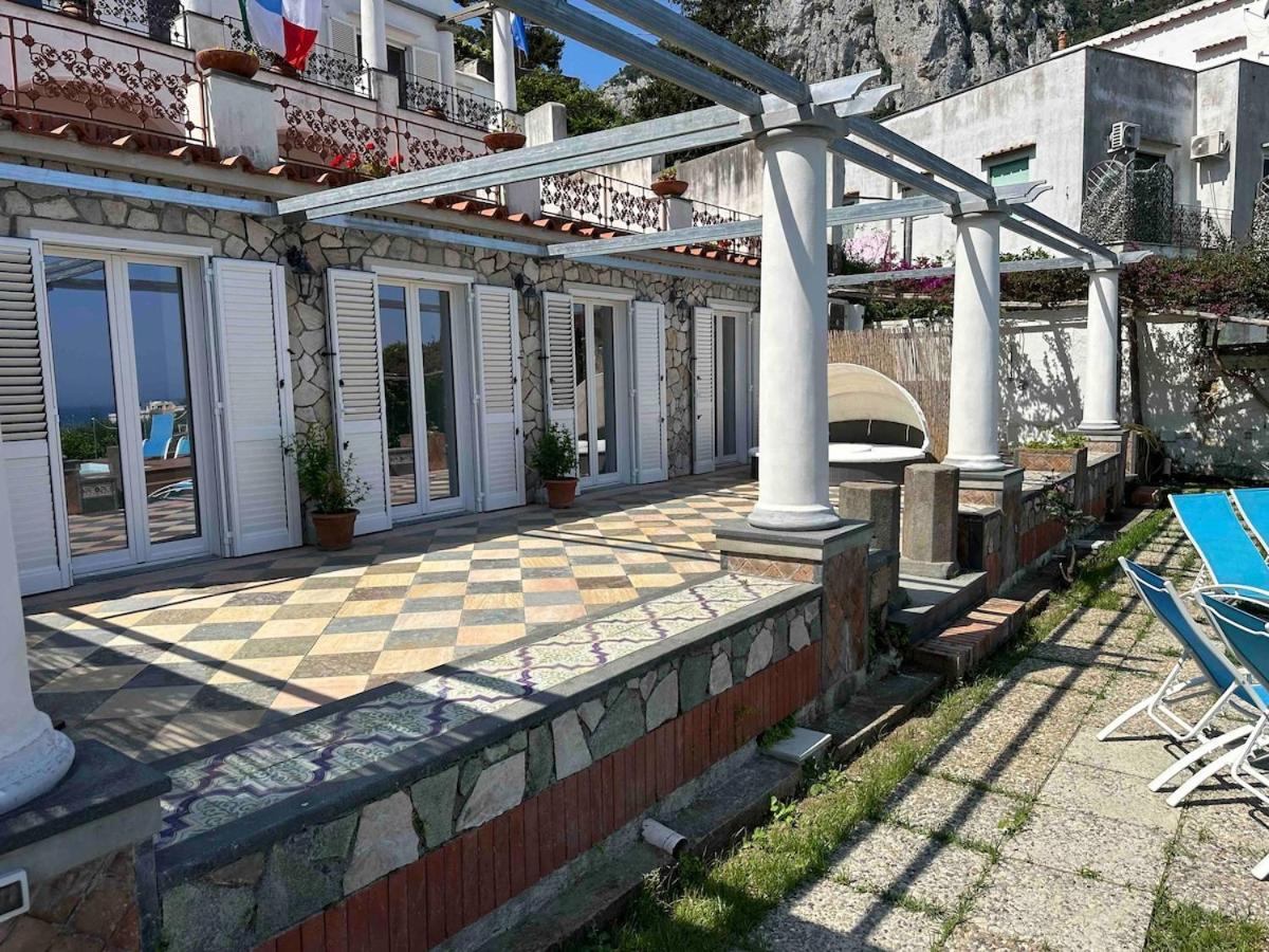Villa Amalu Capri Piscina E Giardino Exterior photo