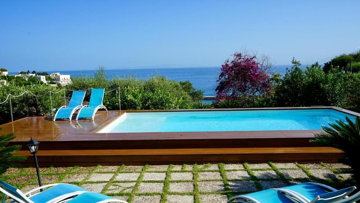 Villa Amalu Capri Piscina E Giardino Exterior photo